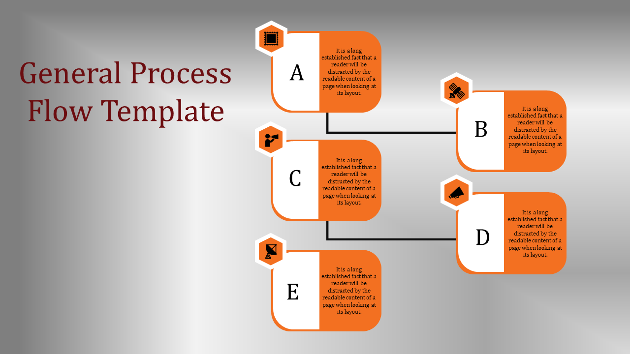 Download Unlimited Process Flow PPT Template Slides